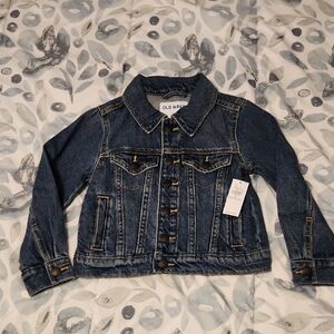 Old Navy Kids' Dark Blue Denim Jacket